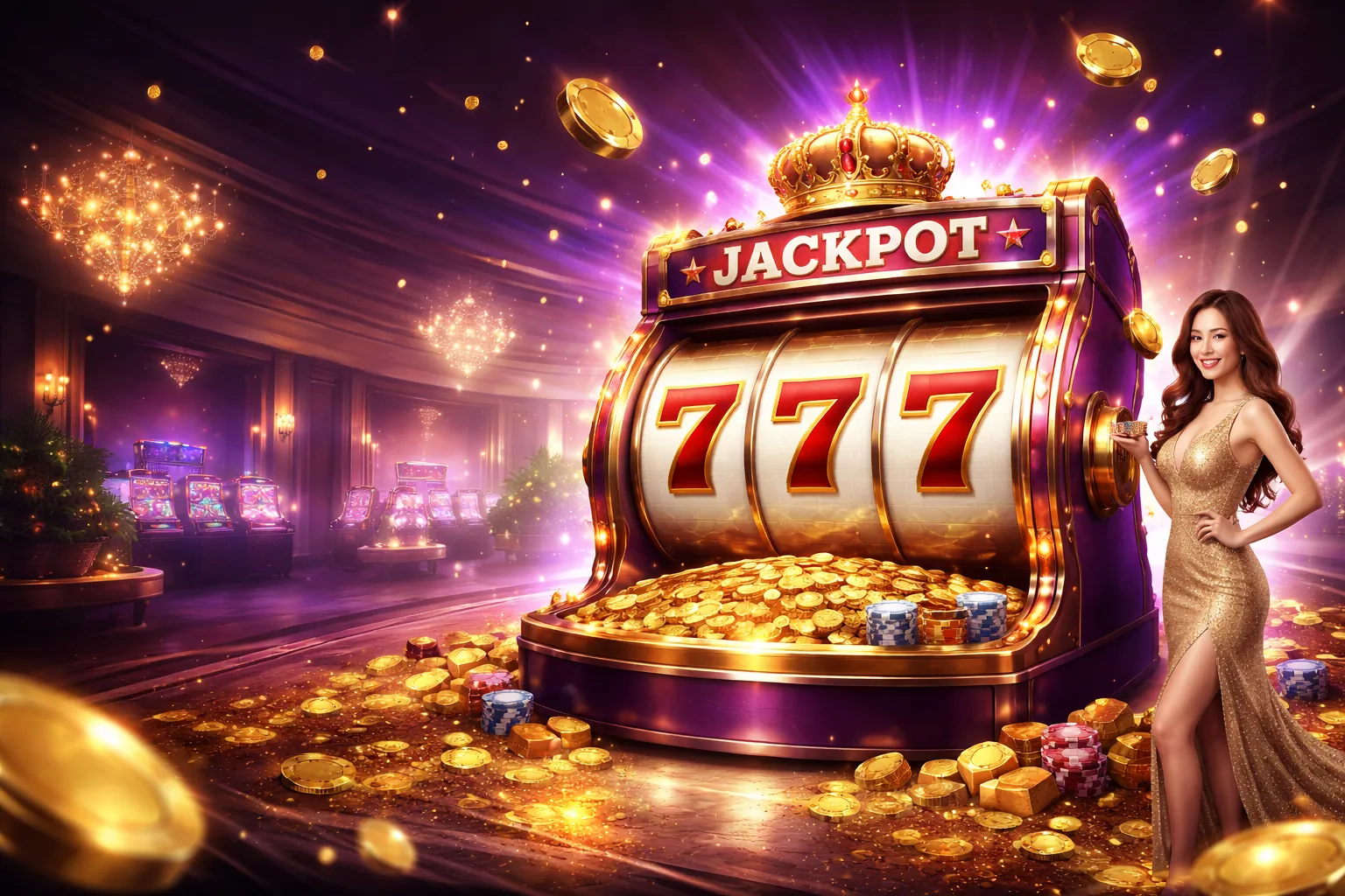 Trò chơi Slot tại 18win link vào với cơ hội trúng jackpot khủng